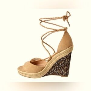 BNWT Charles By Charles David Boston MicroSuede Wedge 8.5